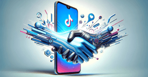 Ảnh đầu trang cho thấy TikTok chính là 1 đối tác