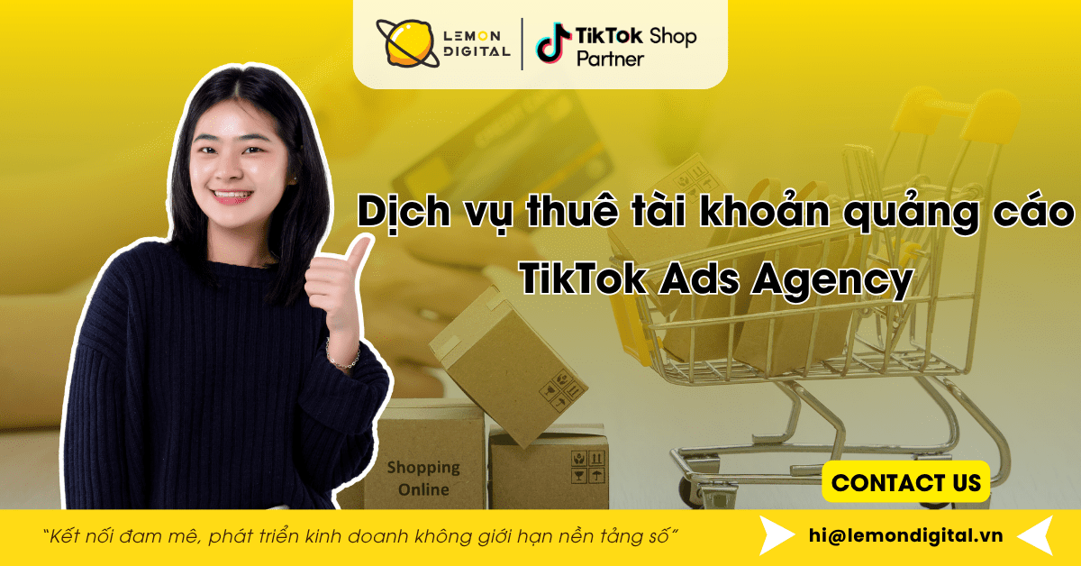 Dịch vụ thuê tài khoản quảng cáo TikTok Ads Agency