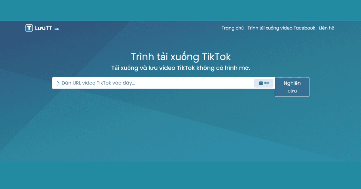 Chọn “No Watermark” trước khi tải video