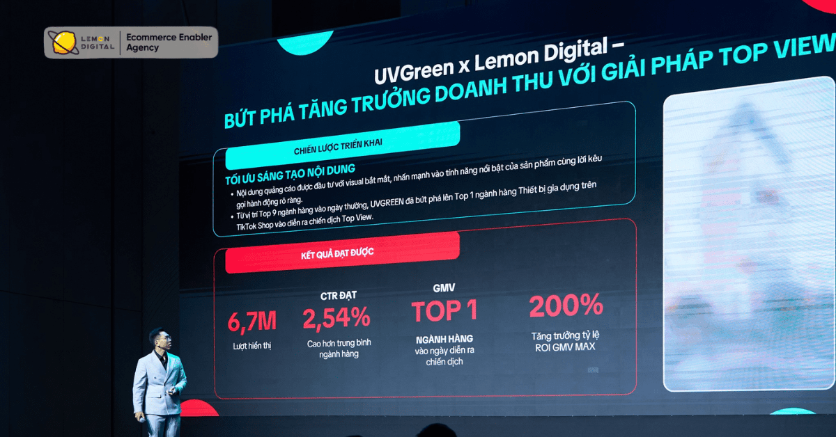 Lemon Digital sử đụng năng lực vận hành thực chiến - khẳng định vị thế TikTok Shop Partner Of The Year 2025.