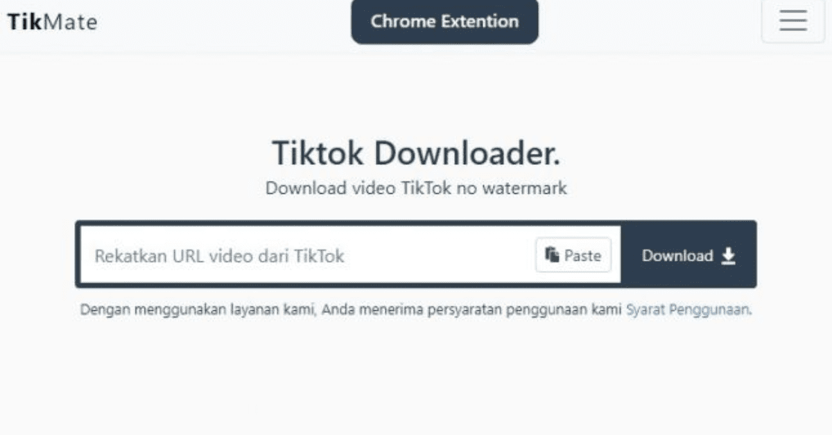 TikMate – web tải nhanh chóng