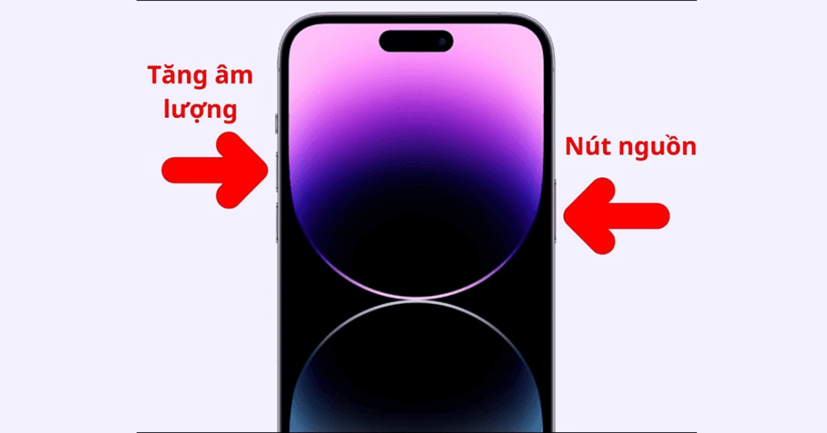 Cách chụp màn hình iPhone