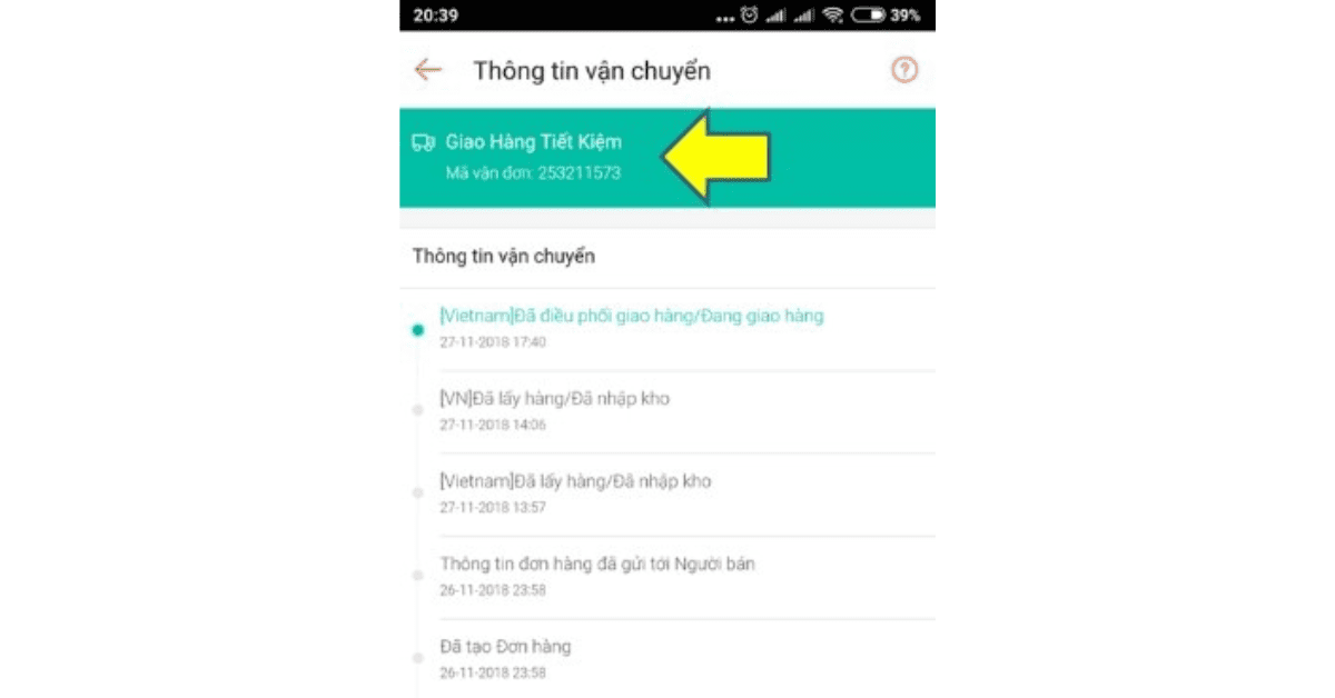 Lấy mã vận đơn Shopee Express