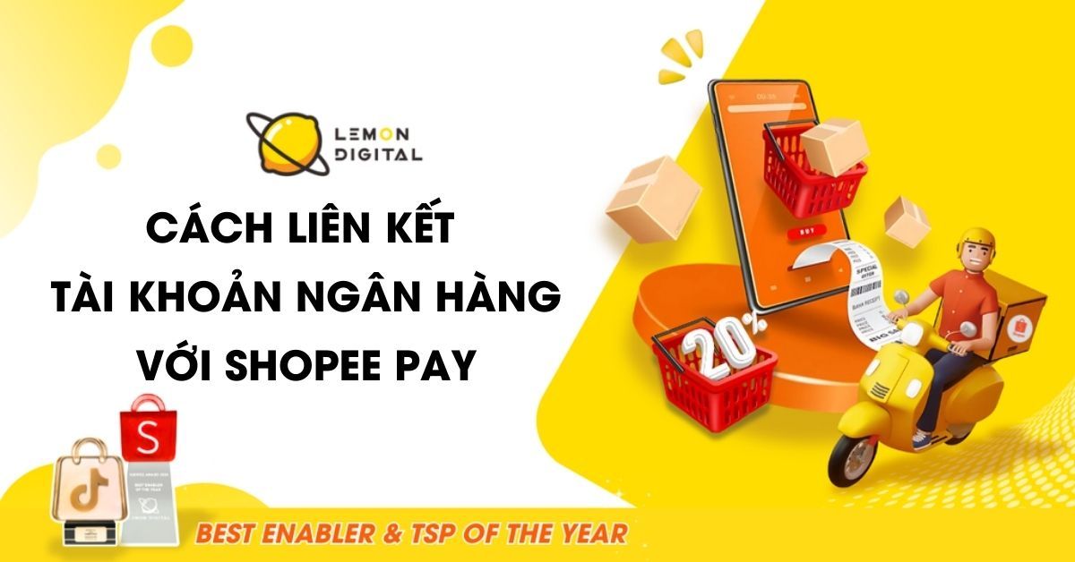 cách liên kết tài khoản ngân hàng với shopee pay