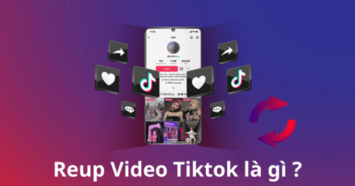 Reup video TikTok là gì?