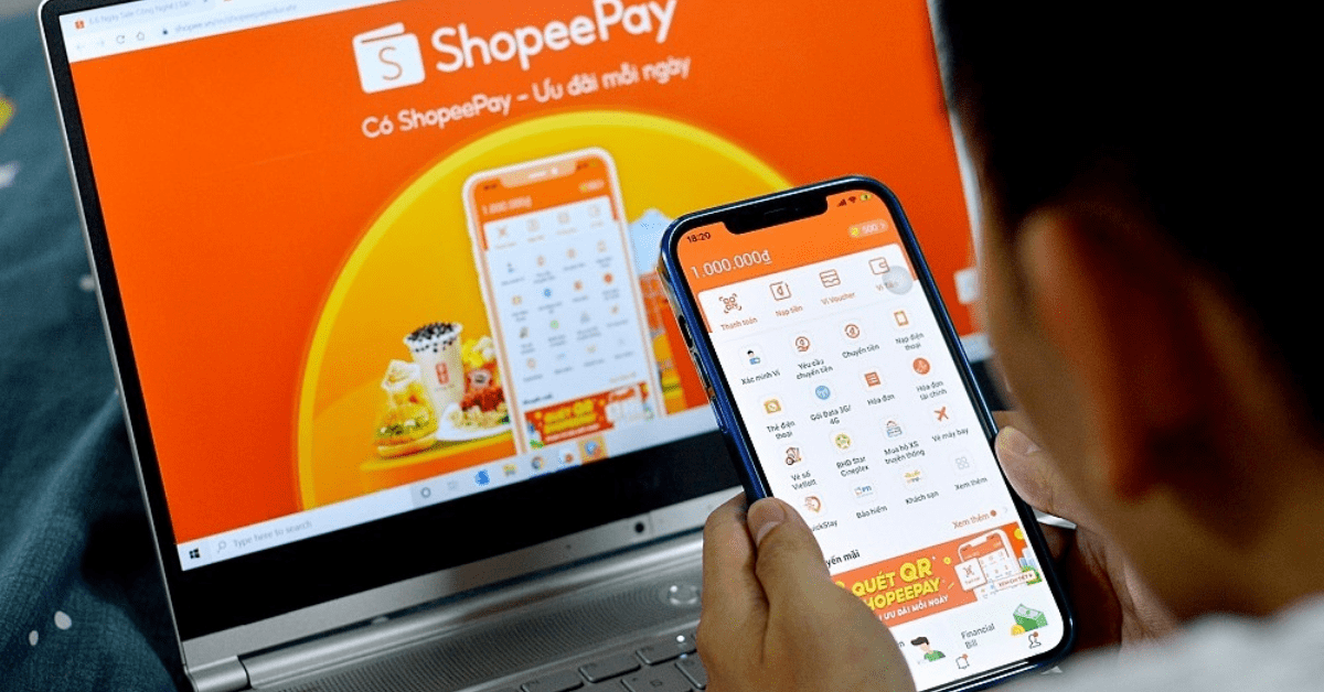 Ví ShopeePay đang ở trạng thái hoạt động bình thường