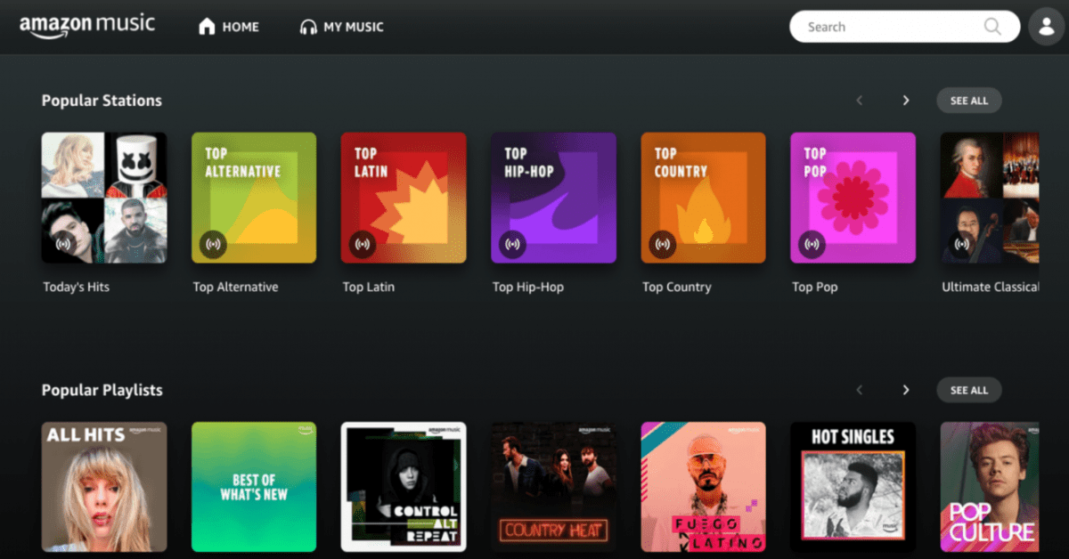 Amazon Music Free – Lựa chọn miễn phí với quảng cáo