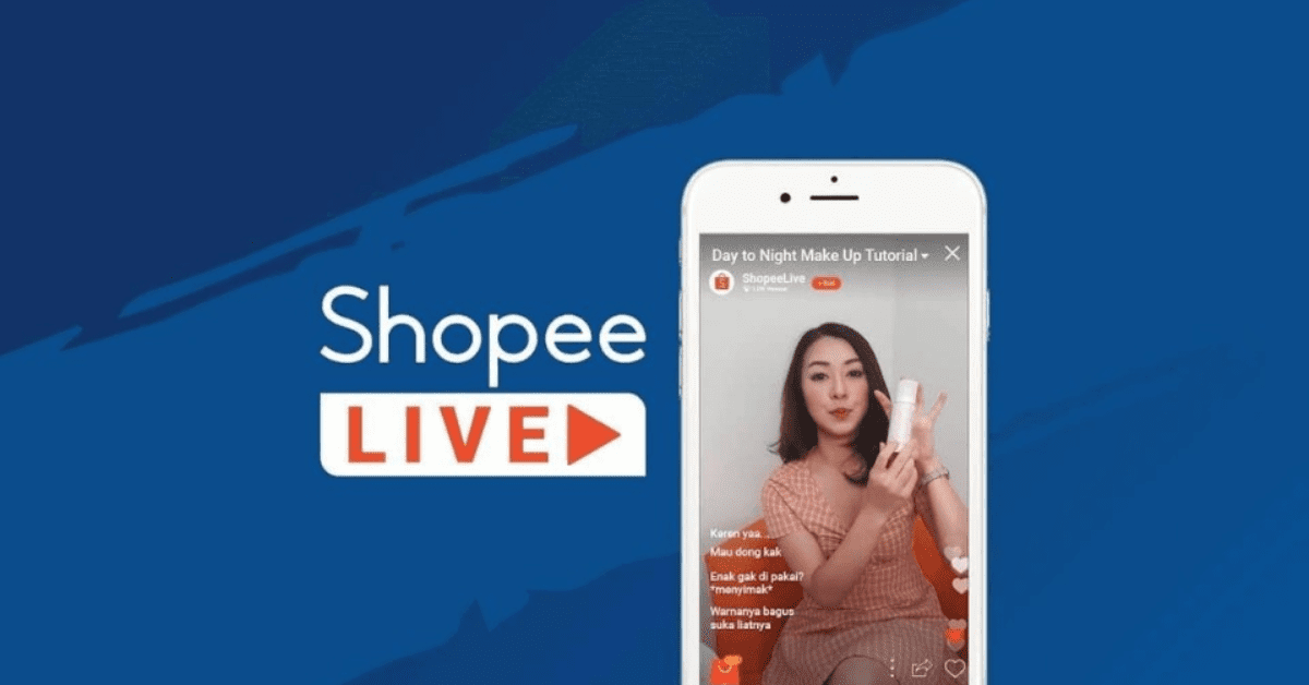 Livestream trên Shopee Live